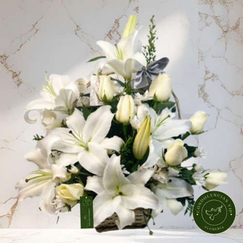 ARREGLO DE LILIUM BLANCO
