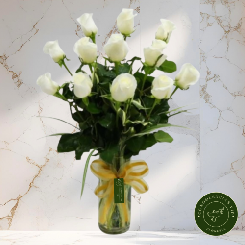 FLORERO 12 ROSAS
